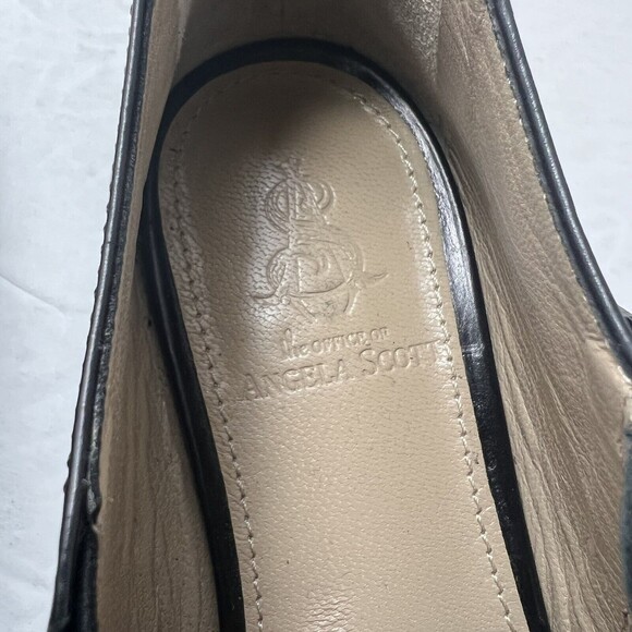 The Office of Angela Scott Mr. Holly Loafers Black Size 35.5 Black US 5.5 - Picture 4 of 8